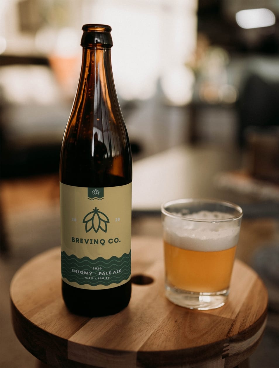 Beer Bottle PSD Mockup