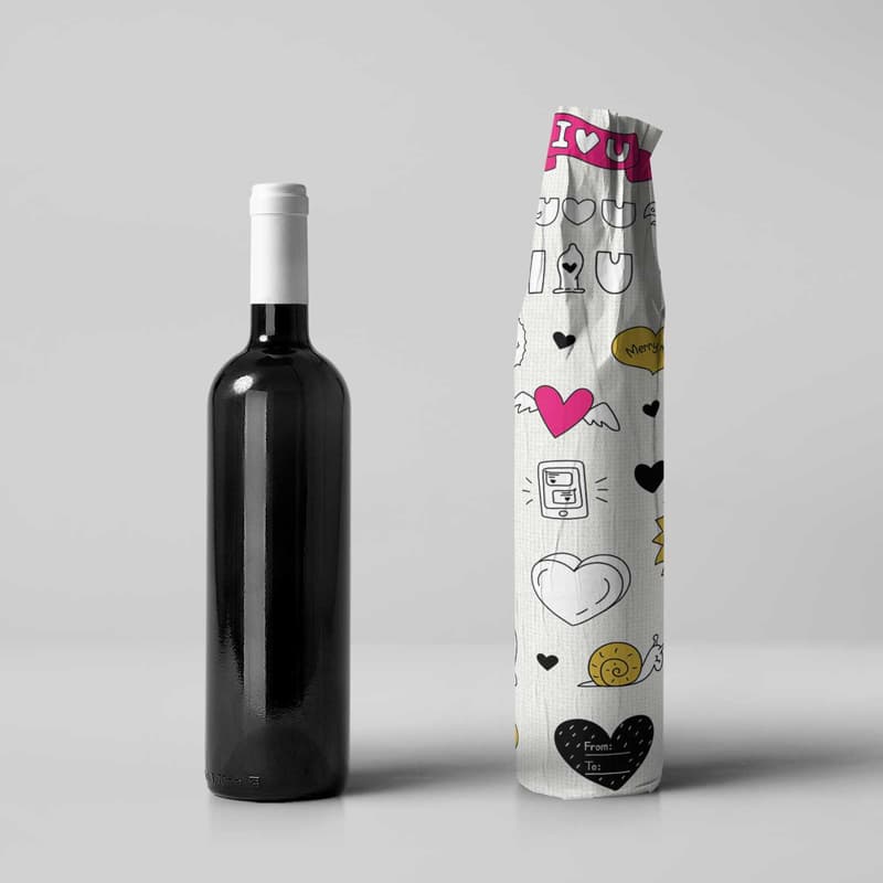 Beer Logo Bottle PSD Mockup