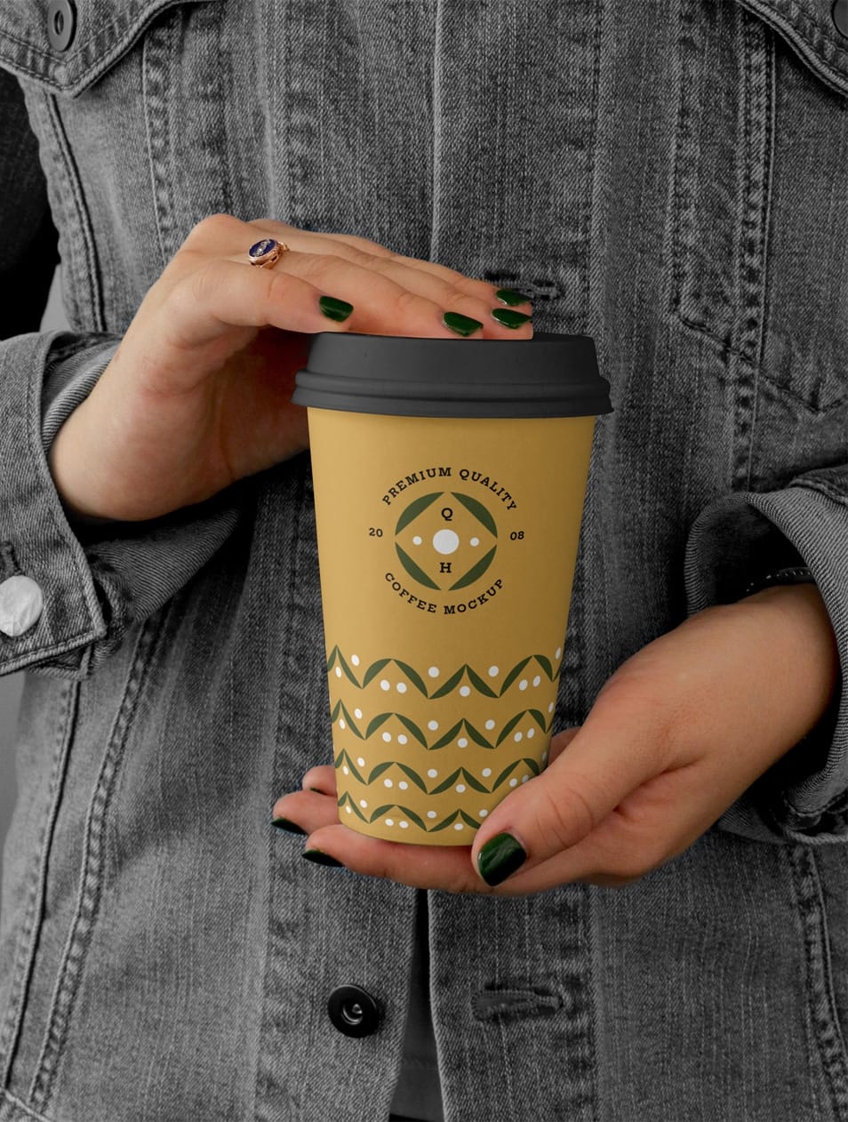 Big Coffee Cup Mockup