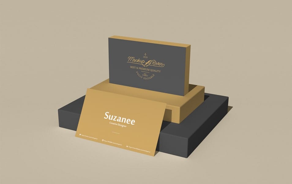 Business Card Mockup For Branding