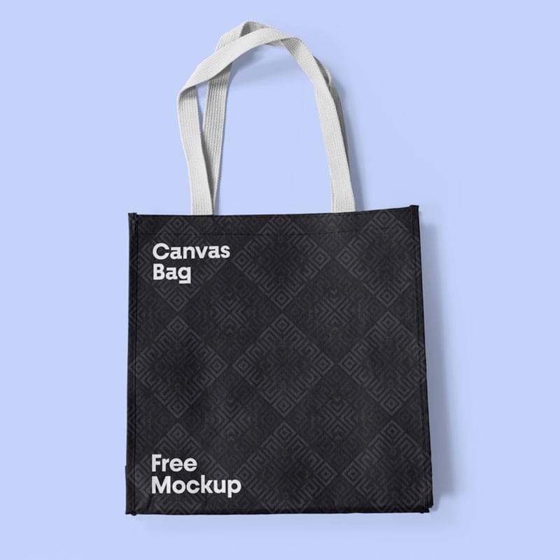 Canvas Bag PSD Mockup