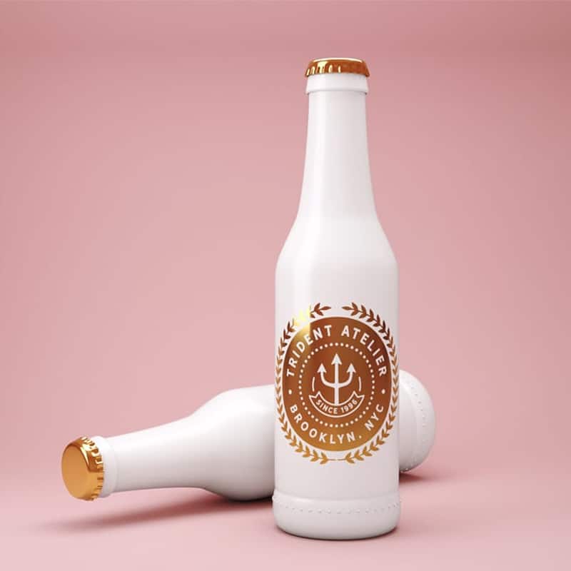 Ceramic Bottle PSD MockUp