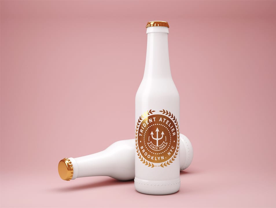 Ceramic Bottle PSD MockUp