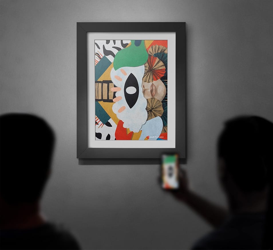 Free Art Gallery Poster Mockup