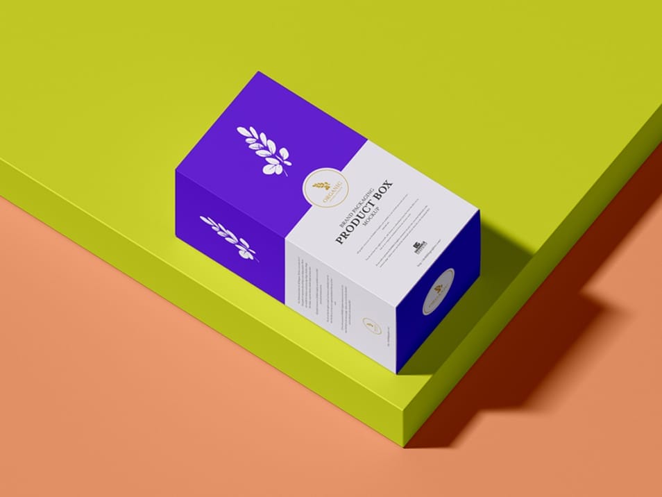 Free Brand Packaging Product Box Mockup