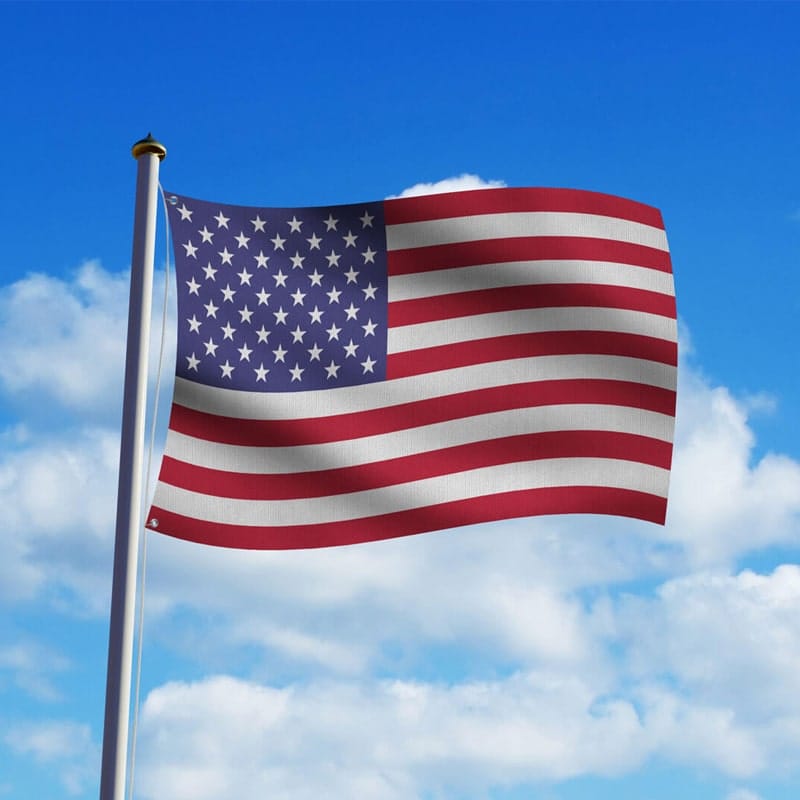 Free Country Flag Mockup PSD