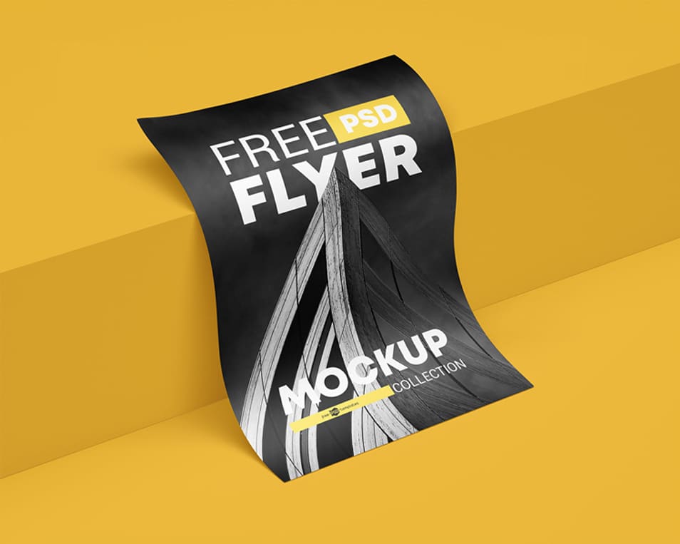 Free Flyer PSD Mockups