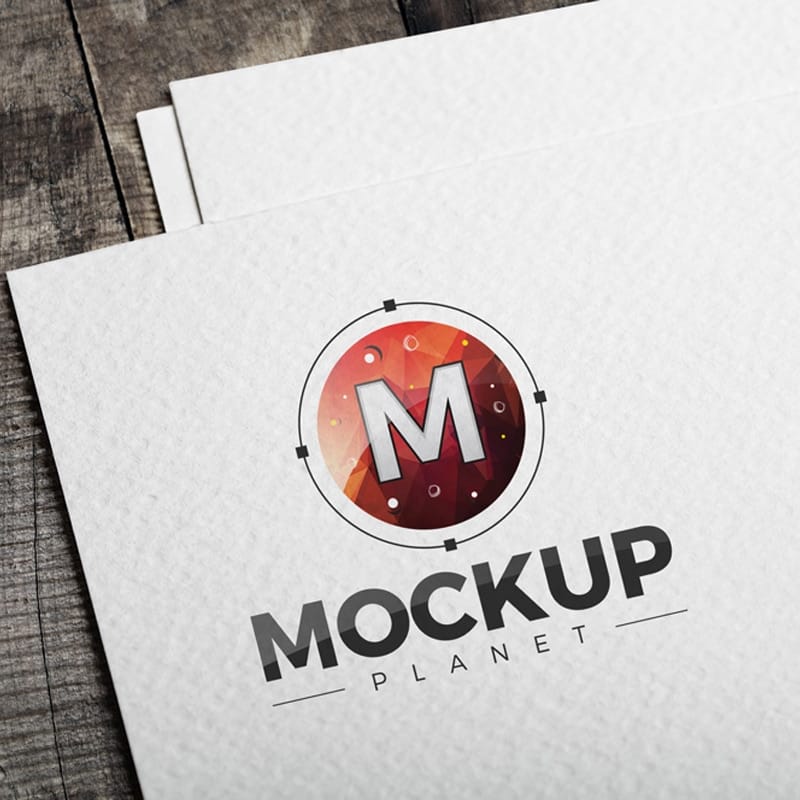 Free Logo PSD Mockup