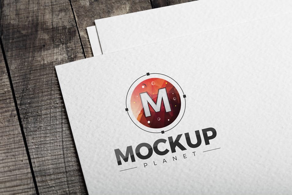 Free Logo PSD Mockup