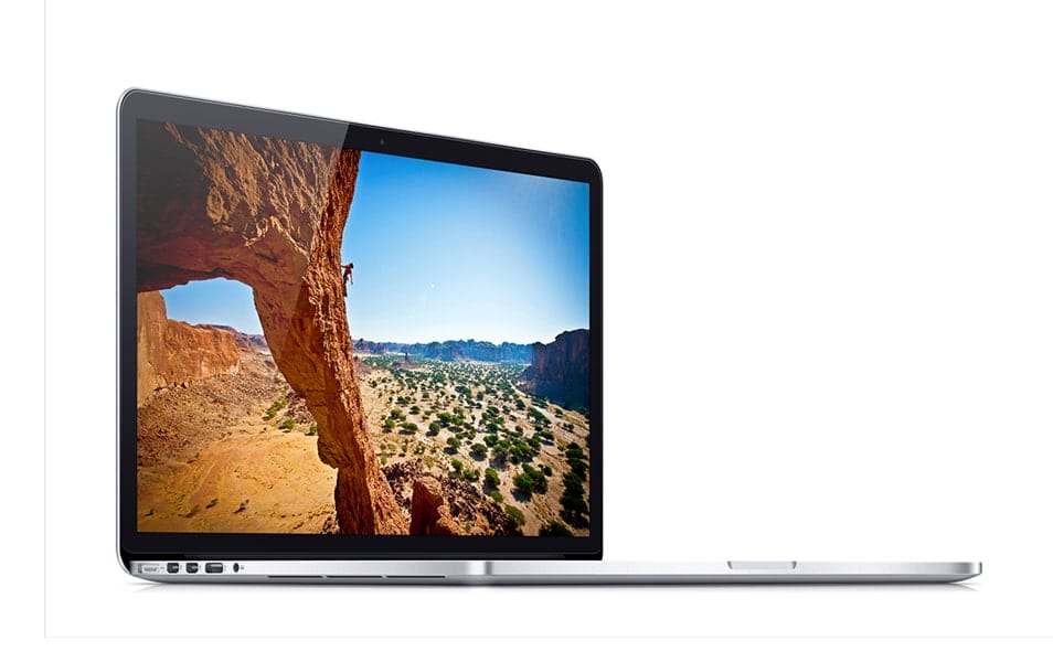 Free MacBook Pro With Retina Display Mockup