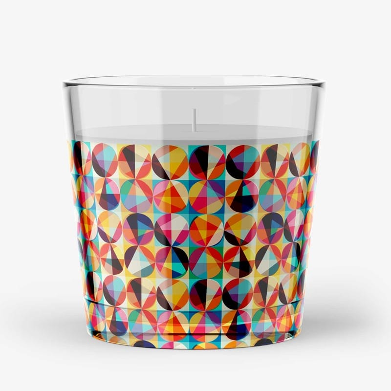 Free PSD Glass Candle Artwork Mock-up