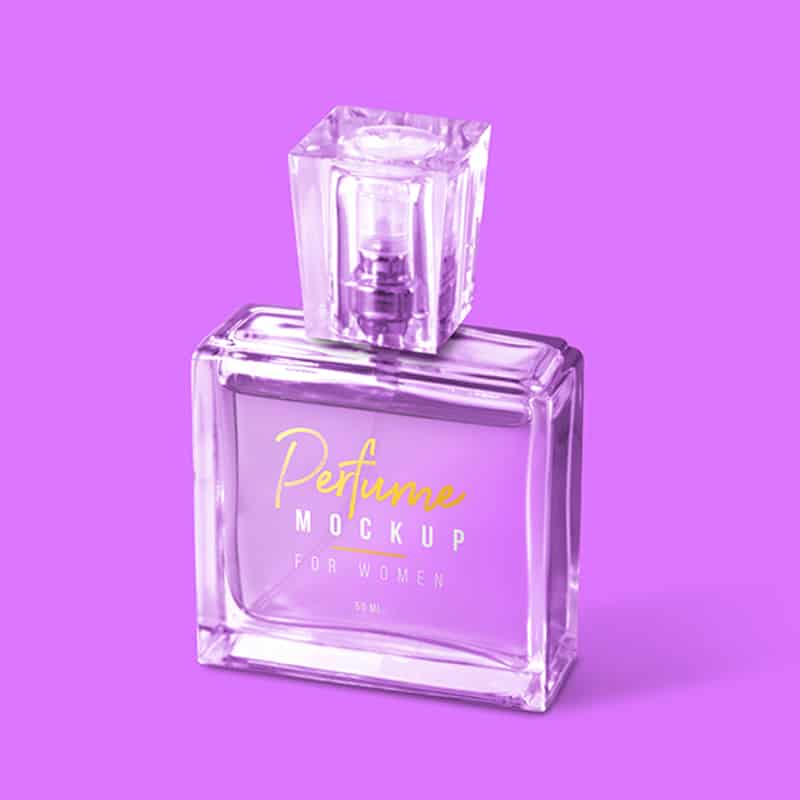 Free Perfume for Women Mockup Set