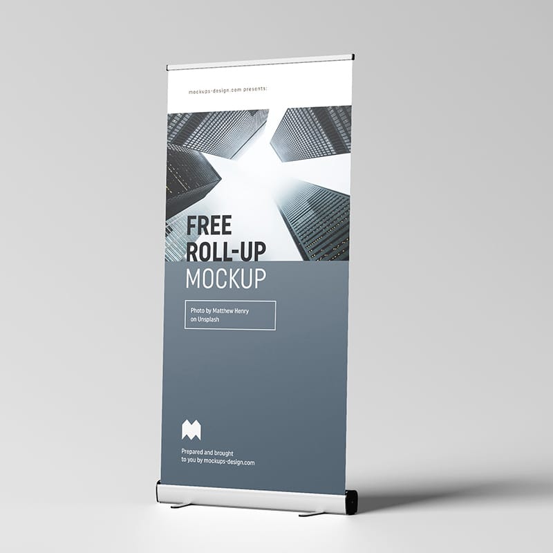 Free Roll-up Mockup