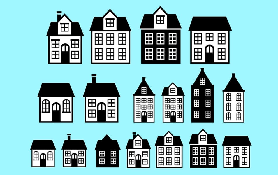 House Vector Shapes
