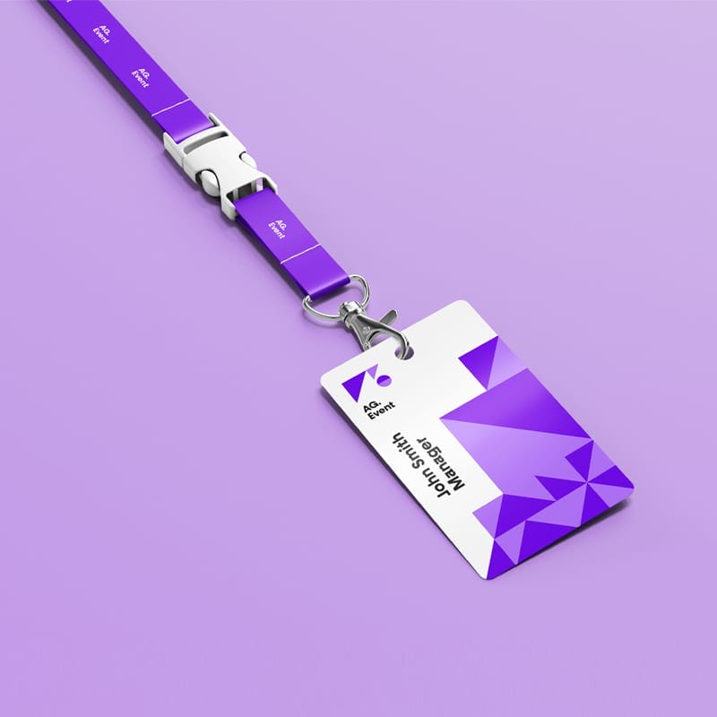 ID Card Holder Mockup