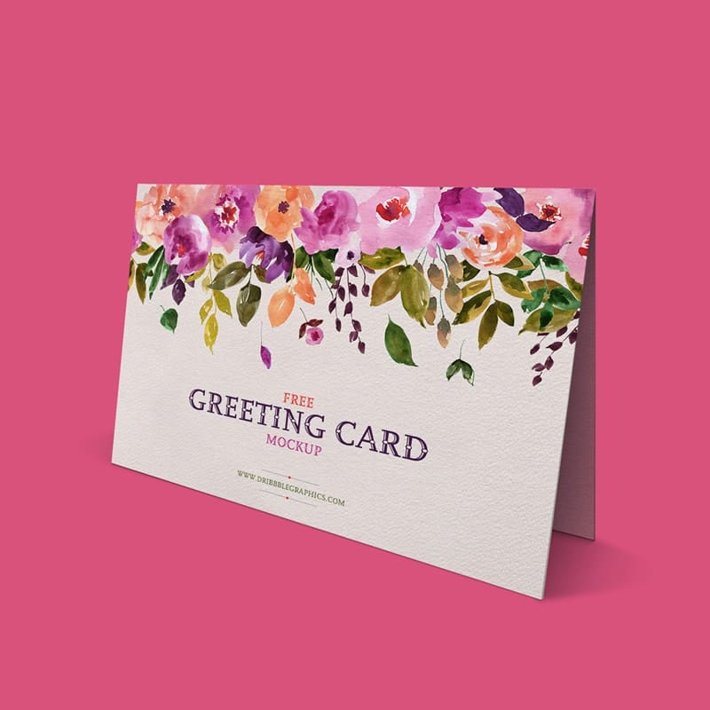 Lovely Greeting Card Mockup