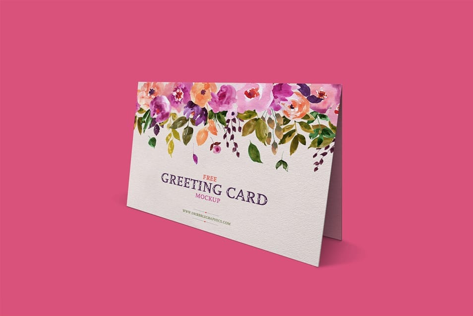 Lovely Greeting Card Mockup