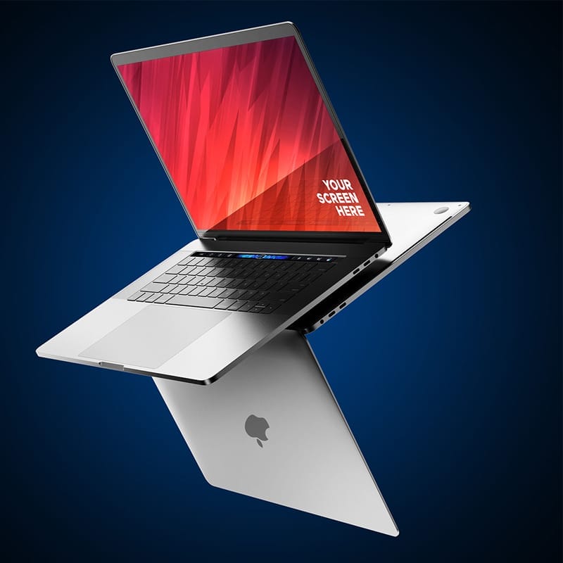 MacBook Pro 2020 PSD Mockup