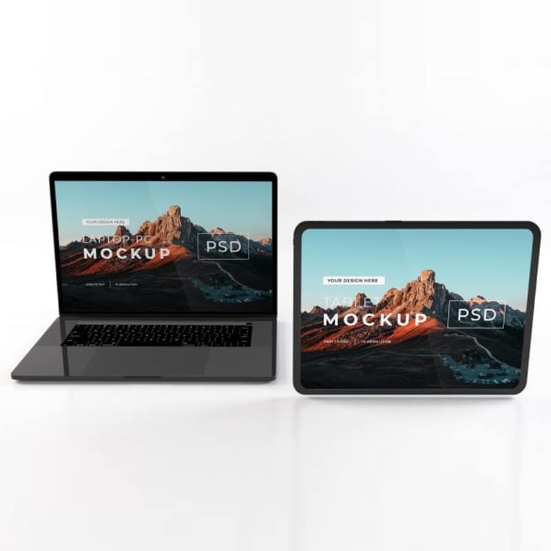 MacBook & iPad Mockup