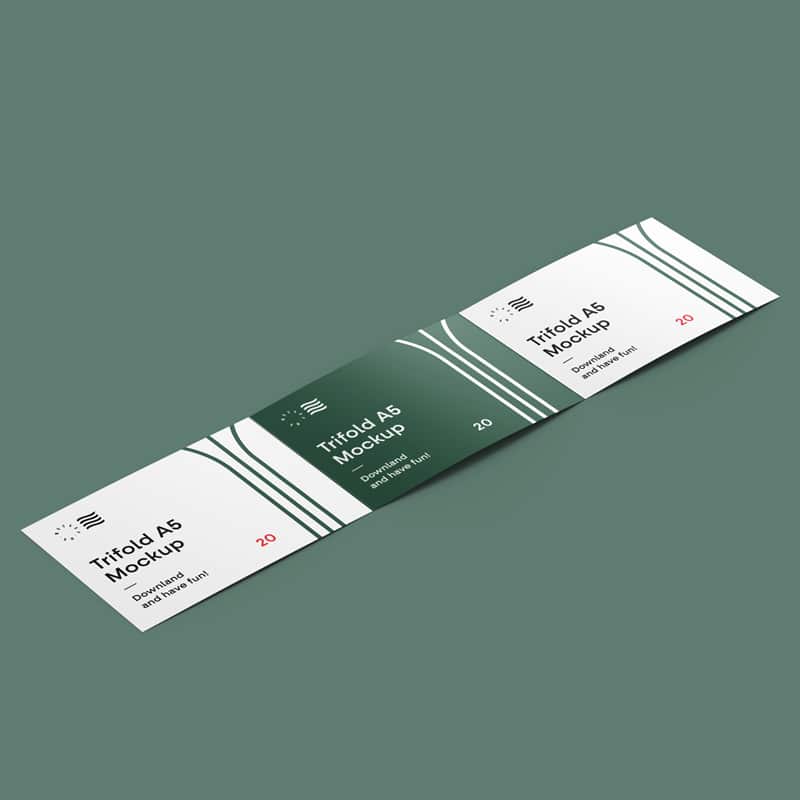 Open Landscape Brochure Mockup