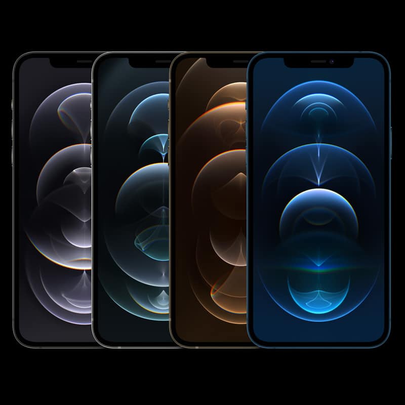 PSD iPhone 12 Pro Mockup Set