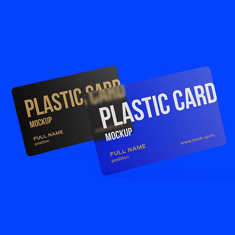 Plastic Card Mockups