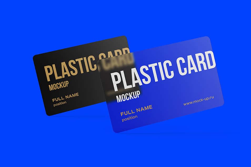 Plastic Card Mockups
