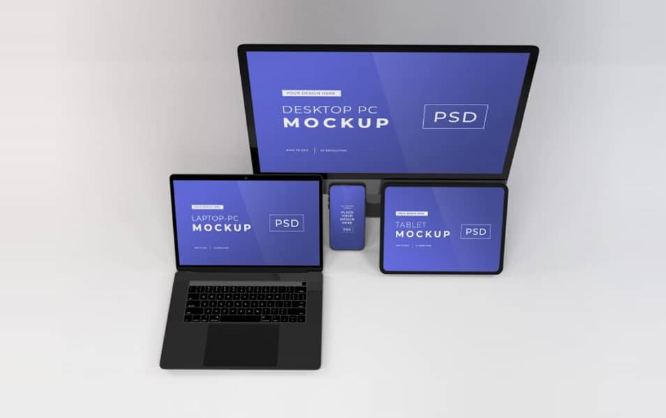 Responsive Devices Mockup