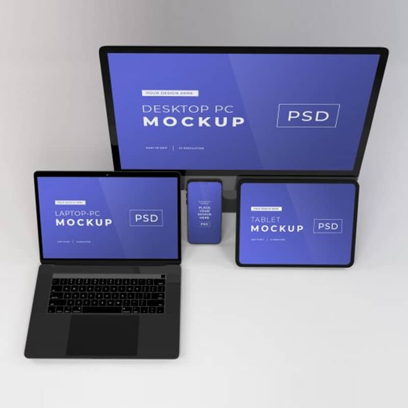 Responsive Devices Mockup