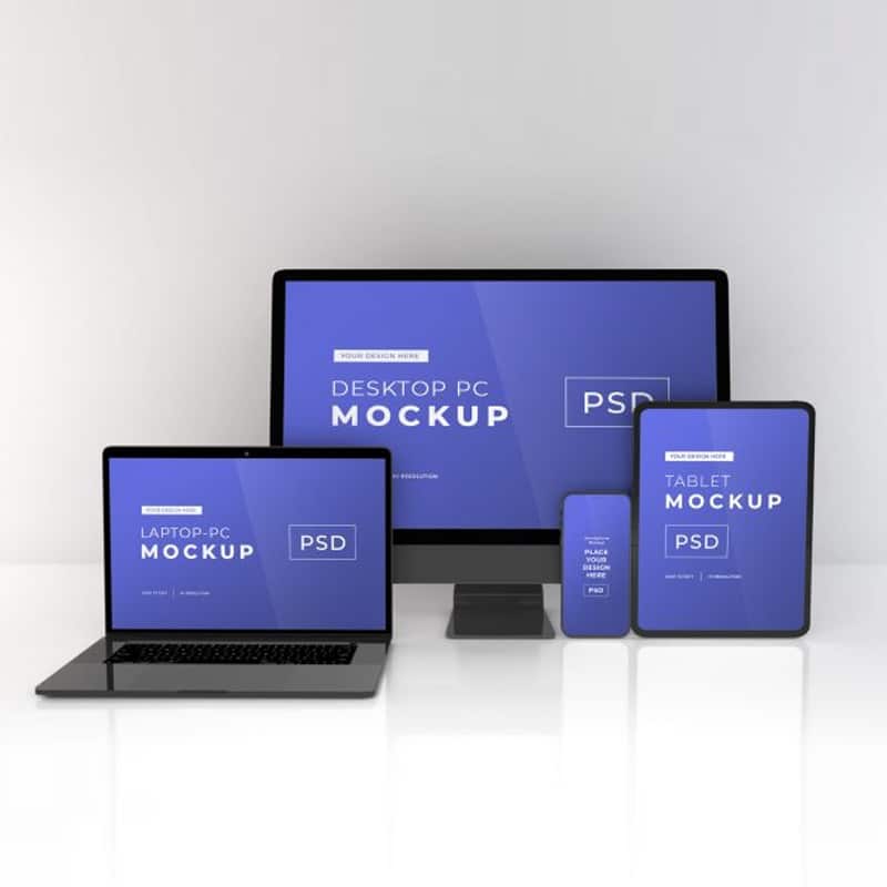 Responsive Devices Mockup