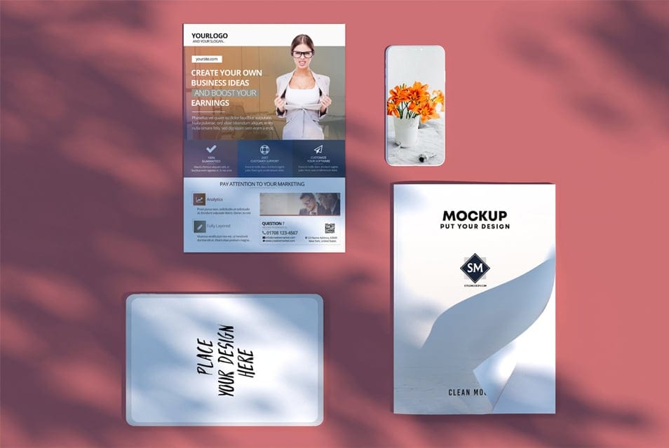 Scene Creator Free Mockup