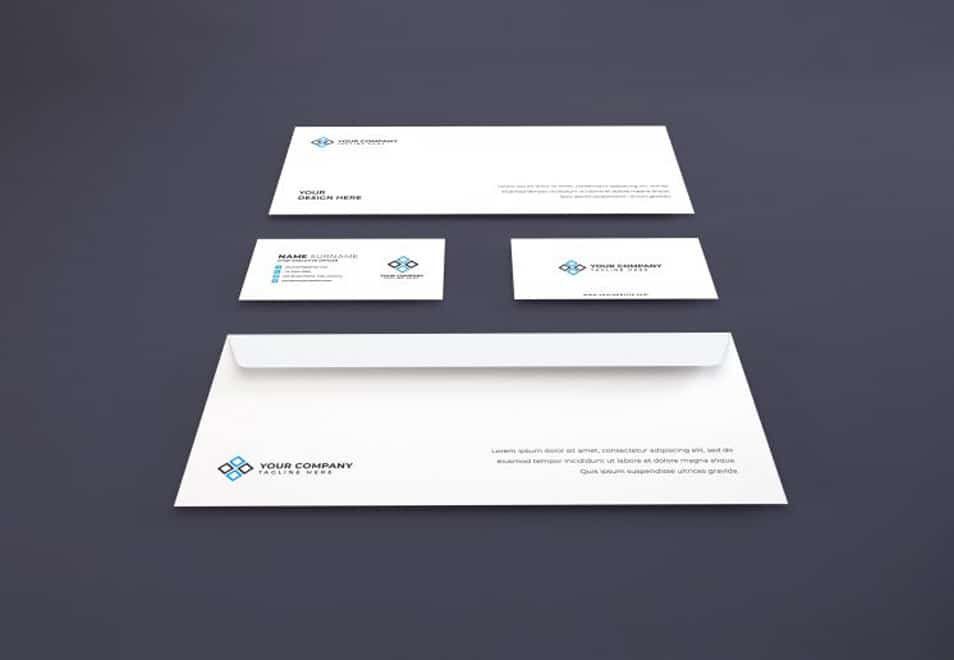 Stationery Set Mockup