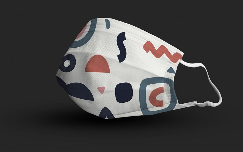 Surgical Mask Photoshop Mockups Template