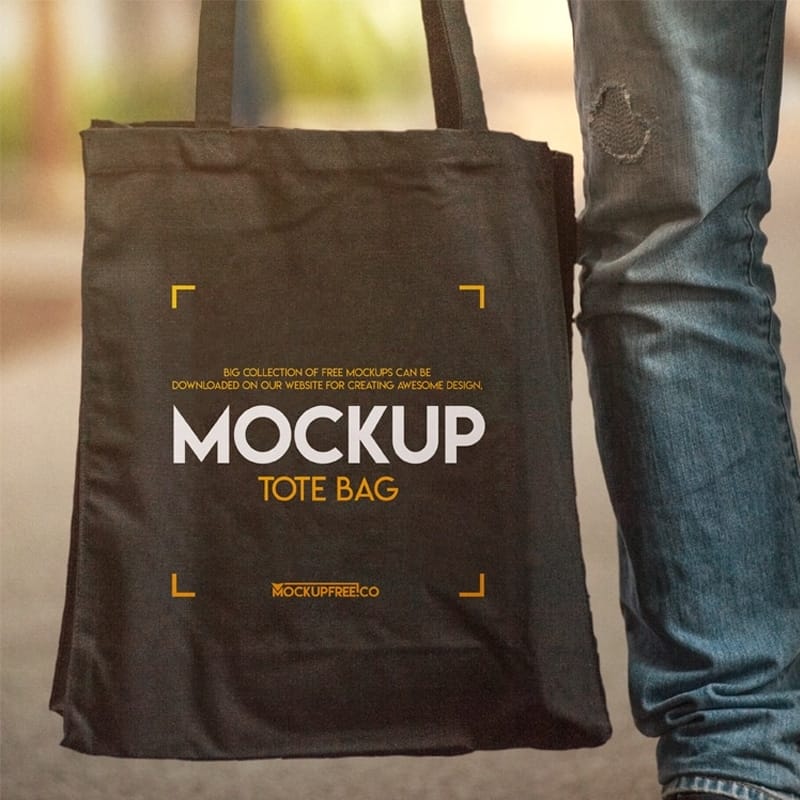Tote Bag Free PSD Mockup