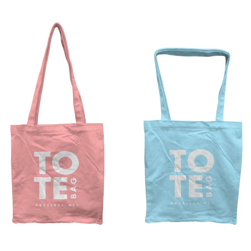 Tote Bag Mockup for Design Template PSD