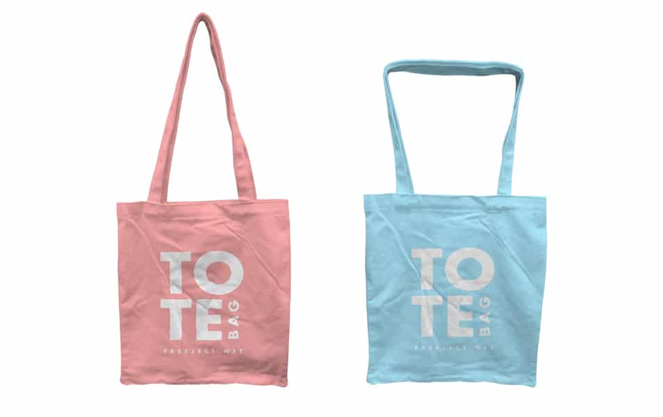 Tote Bag Mockup for Design Template PSD