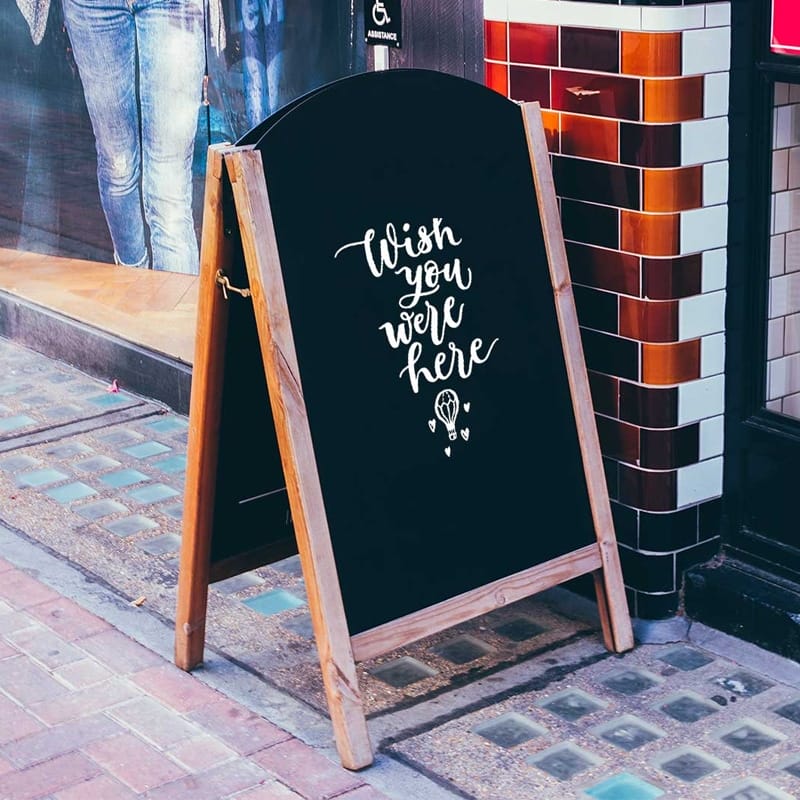 Walkside Poster Mockup Template