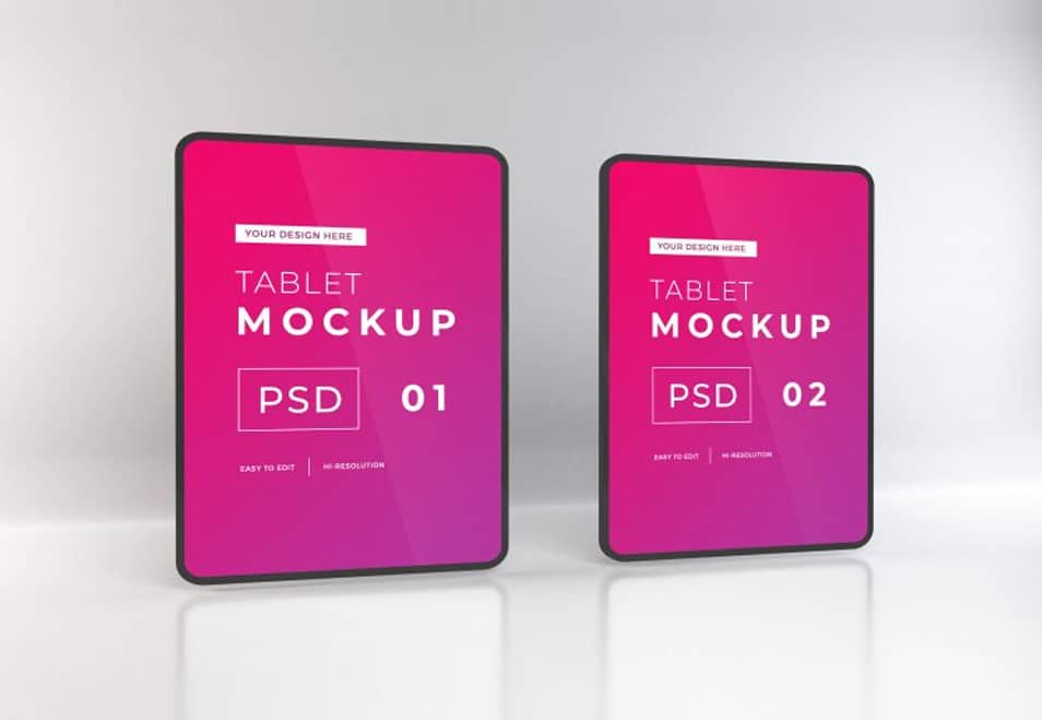 iPad Mockup PSD