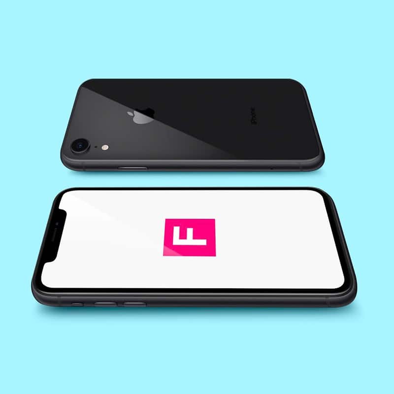 iPhone X Mock-Up Template PSD