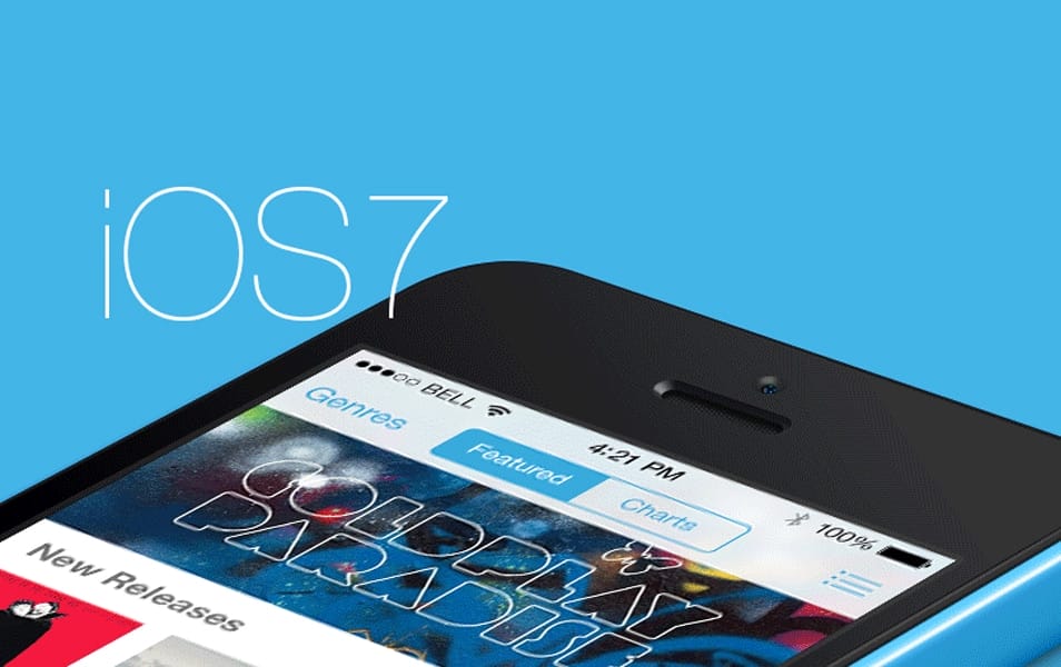 7 PSDs from iOS7 App