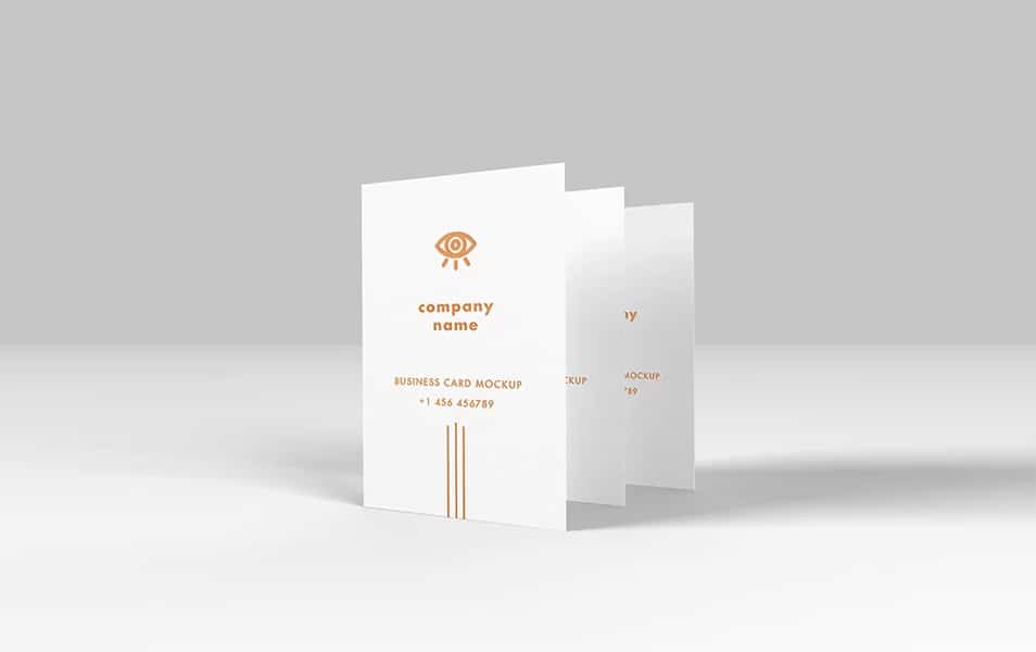 Business Card Blank Mockup