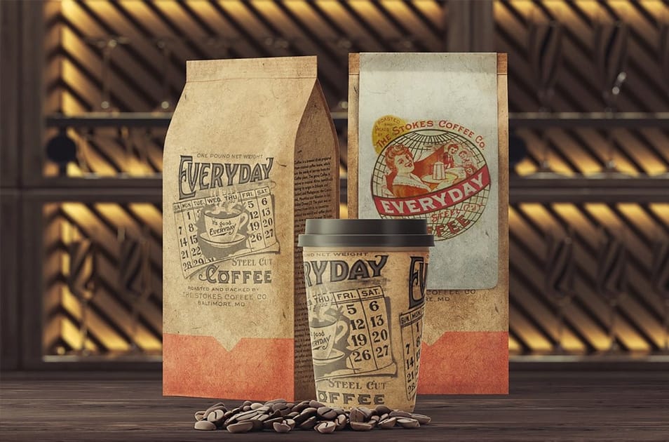 Coffee Maniac Mockup Set