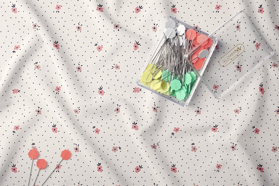 Creased Fabric Mockup