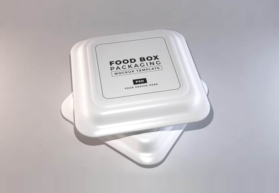Food Box Mockup