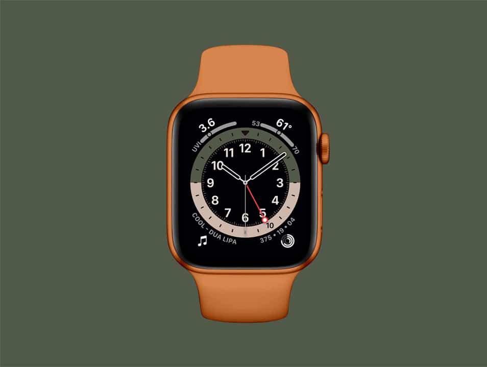 Free Apple Watch Series 6 Mockup PSD