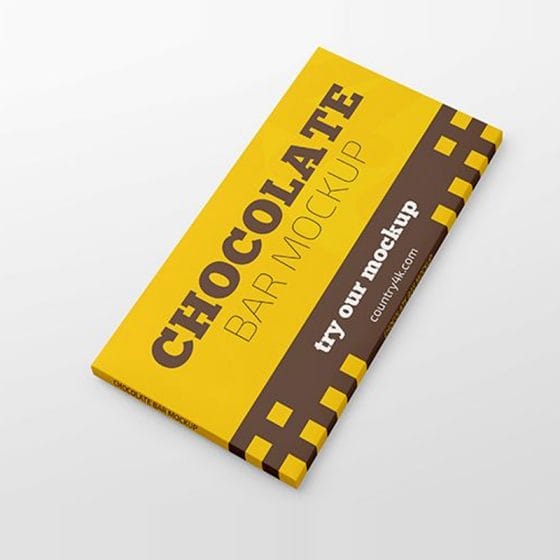 Free Chocolate Bar MockUp