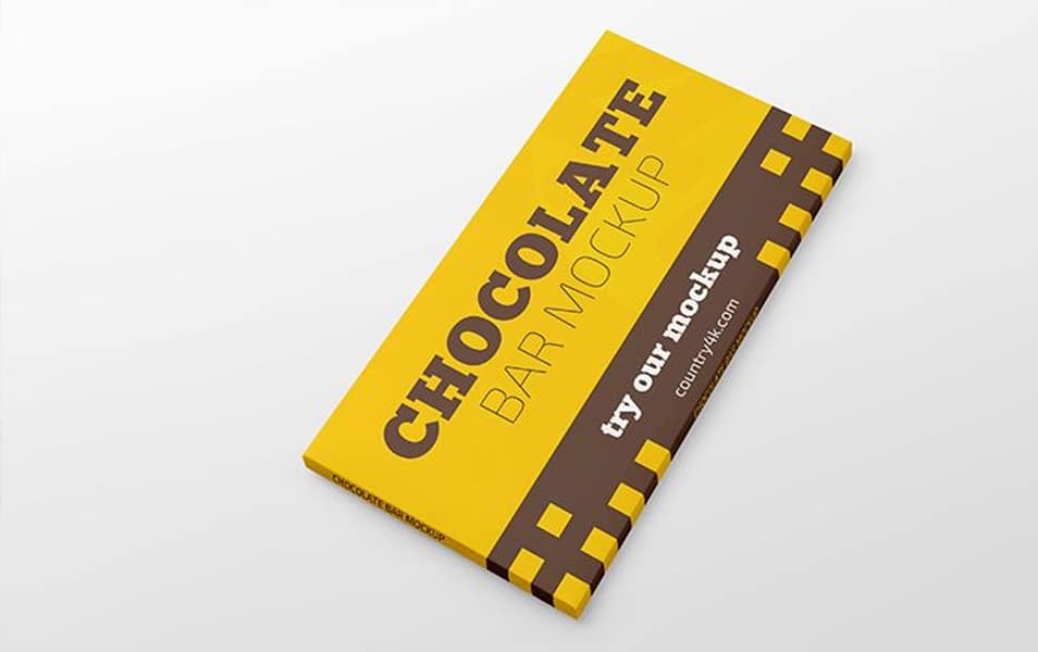 Free Chocolate Bar MockUp