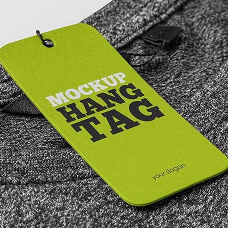 Free Hang Tag Mockups