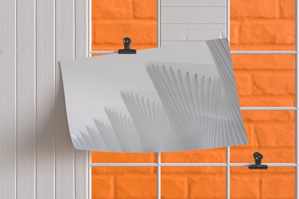 Free Mood Board Flyer / Picture Mockup