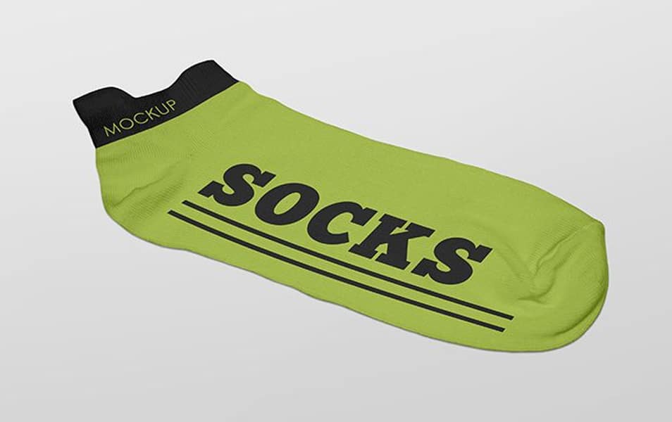 Free Socks Mockups
